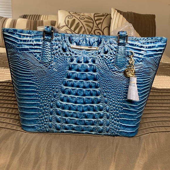 Brahmin Handbags - Brahmin Medium Asher Lagoon Melbourne Handbag